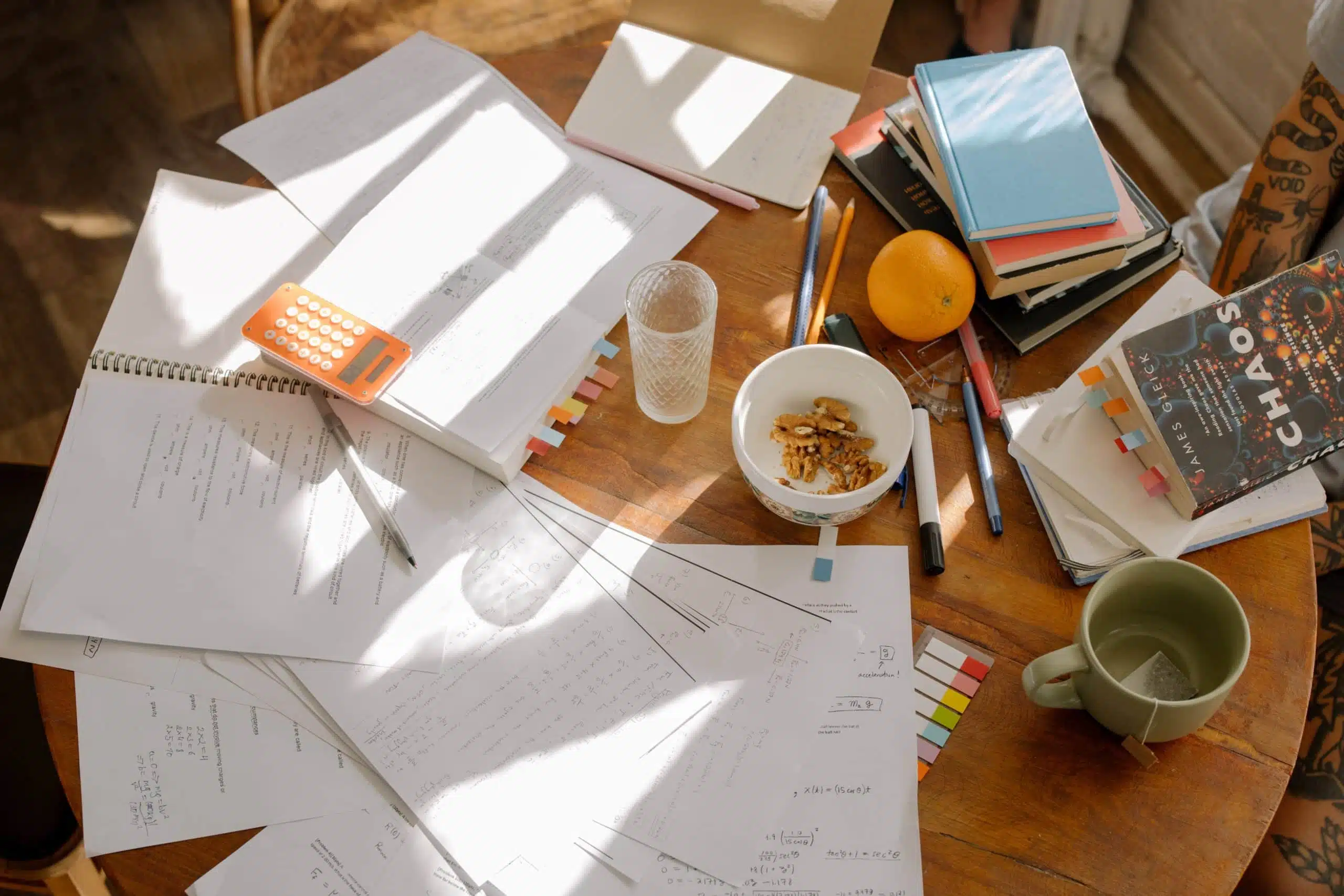 Study and educational materials.