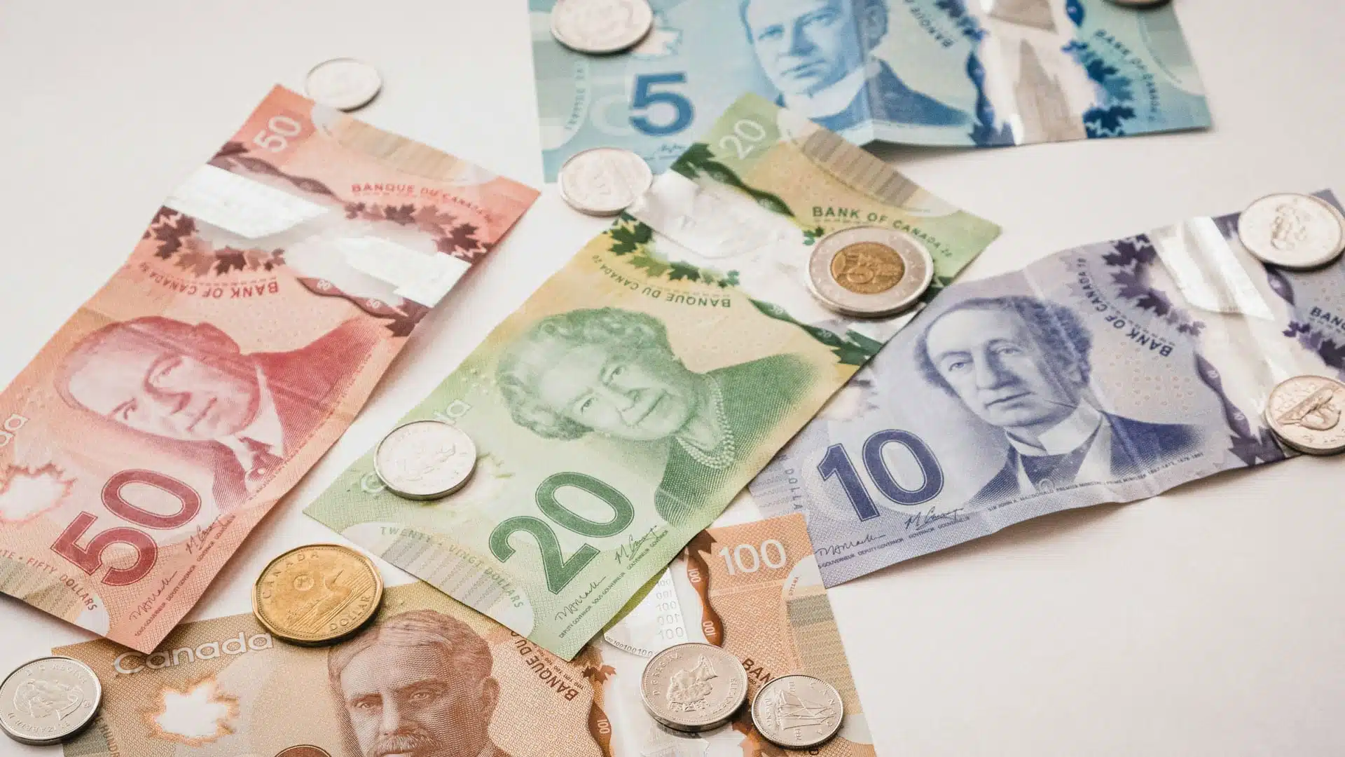 Bills and coins